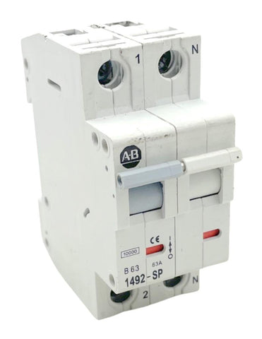 Allen-Bradley 1492-SP2B630 2-Pole Circuit Breaker 63A 240/480VAC