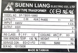 Suenn Liang SP-TBSM-10660 Dry Type Transformer 0.66KVA 1PH 460V 1.4A Ins Class B