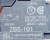 Telemecanique ZBE-101 Switch (2 Module) 14mA 230V Black/White
