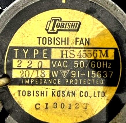 Ventilateur De Refroidissement ROYAL TARHS455C-C76 - AC220V 20/18W Avec Capteur - Neuf - Pour équipement électronique