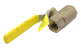 Apollo 70-103-01 Ball Valve 1/2IN 600CWP -20/450°F Female NPT Bronze/Brass