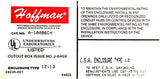 Hoffman A-10086CH Heavy Duty Electrical Enclosure W/ Circuit Board Type 12/13