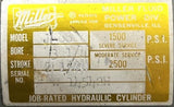 Miller J-86 Job-Rated Hydraulic Cylinder 3-1/4" Bore 2-1/2" Stroke 1500/2500PSI