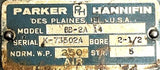 Parker Hannifin BB-2A-14 (Short) Pneumatic Air Cylinder 2.5" Bore 5" Stroke