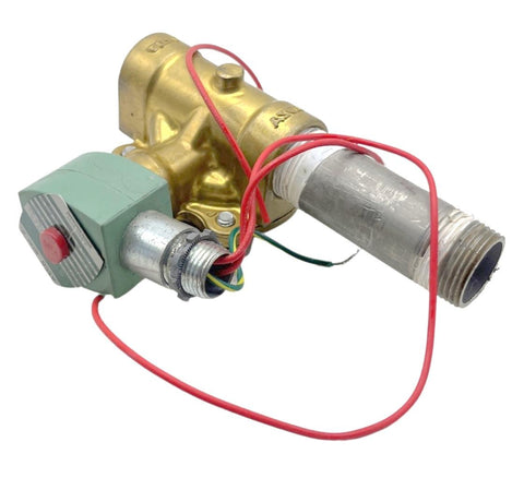 ASCO Red-Hat 8210G004 Solenoid Valve 5-150PSI (Water/Gas) 50/60HZ 6.1/8.1W