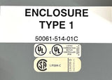 Square D 8538 SCG-11 Electrical Enclosure Type 1 Form S Series C 30A