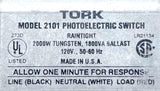 TORK Model 2101 Photoelectric Switch 2000W 1800VA 120V 50/60HZ Raintight