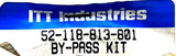 ITT Industries 52-118-813-801 By-Pass Kit Type 1/4" Brass Fittings Included