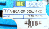 MAC 411A-BOA-DM-DDAJ-1KD 4-Way Solenoid Valve 1/4" NPT 24VDC 20-150PSI