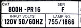 (Lot of 2) Allen Bradley 800H-PR16 Red/Green Pilot Light 120V 50/60HZ Series F