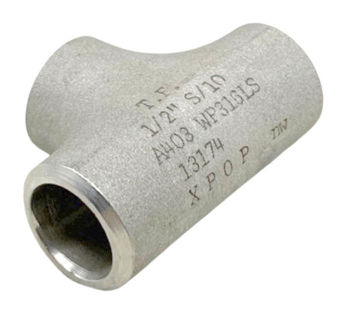 T.F. A403-WP316LS Pipe Fitting 1/2" S/10 X P O P Stainless Steel