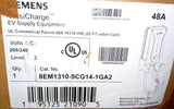 Siemens 8EM1310-5CG14-1GA2 VarsiCharge EV Charger Level 2 208-240V 48A 1 Phase