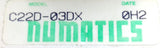 Numatics C22D-03DX Coalescing Filter Regulator 3/8" NPT W/ Gauge 0-100PSI