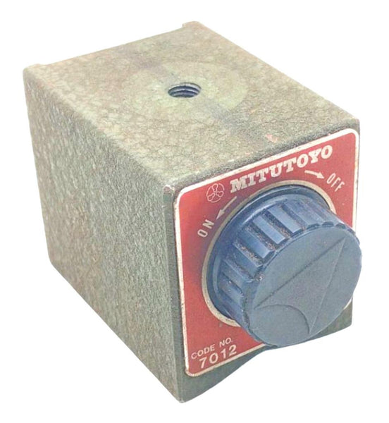 Mitutoyo 7012 Base Indicator Holder On/Off Switch Surplus Select