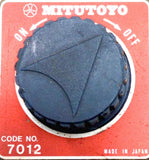 Mitutoyo 7012 Magnetic Base Indicator Holder On/Off Switch