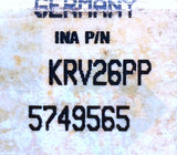 INA KRV26PP Crowned Cam Follower 26mm Roller Diameter 12mm Width 10mm Stud