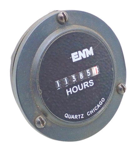 ENM T50B212 Elapsed Time Panel Meter 6-Digit 115V 50/60HZ 5 Watts