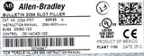 Allen Bradley 2094-PRF Slot Filler Series A Kinetix 6000 Model 325/650VAC(Buss)