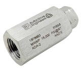 Parker Autoclave Engineers 15F8683 Straight Coupling Fitting 316SS 15,000PSI