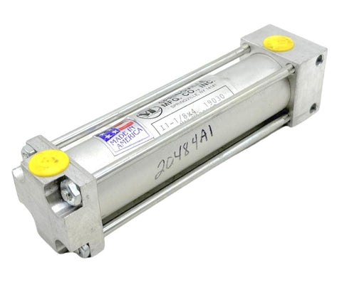 Springville MFG. Co. I1-1/8 x 4 Pneumatic Air Cylinder 250PSI Stainless Steel