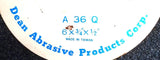 Dean Abrasive A36Q Grinding Disk 6" x 3/4" x 1/2" 4200 RPM
