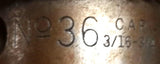 Jacobs No. 36 Heavy Duty Keyed Drill Chuck 3/16-3/4" Cap. With Key #TK4