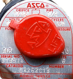 ASCO U8262C13 Solenoid Valve 7/32" Orifice 1/4" NPT 120V 60HZ 6 Watts 40PSI