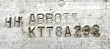 Abbott Workholding KTT8A2SQ Serrated Chuck Jaw Stainless Steel 1/2"-1/4" Bore