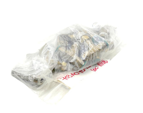 (Lot of 3) Presto Lock Tee Male Branch 3/8" x 3/8" x 3/8" Brass Tube