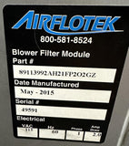 Mac Inclined Cleated Power Conveyor 10" x 150" w/ (2) Airflotek Blowers 115V