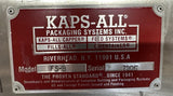 Kaps-All FS-B Elevator Power Conveyor Hopper Cleated Belt 8" W 82" H