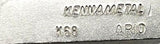 (Lot of 4) Kennametal AR10 Cutting Tool Grade K68 Stainless Steel (3-1/8" Cut)