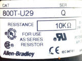 Allen-Bradley 800T-U29 Ser. Q  Potentiometer 2 Watt 300VAC Type 4,13 10K Ohm