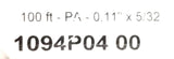 Legris 1094P04 00 Tubepack Clear Nylon Tubing 5/32" x 100 Ft.