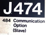 Gould Modicon AS-J474-000  J474 Communication Option Slave Module 484