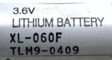 (Lot of 3) Xeno Energy XL-060F Lithium Ion AA Batteries 3.6V 212°F Max