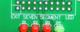 2-Digit Seven Segment Exit LED Circuit Board Card