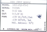 Acromag 1822-FQZ-V5-C Series 1800 Input Module 0-12 kHz Input 0-5VDC Output