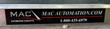 Mac Automation 12" x 75" Power Cleated Belt Conveyor w/ Programmable Control