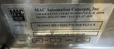 Mac Automation 12" x 50" Power Cleated Belt Conveyor w/ Programmable Control