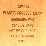 PPE CW-165 Carnauba Wax Spray Paintable Mold Release For Injection Moulding