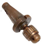 Jacobs No. 14N Super Chuck Ball Bearing Drill Chuck W/ 54-M 63172 Mill Holder