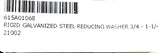 (Lot of 6) Halex 3707 Rigid Galvanized Steel Reducing Washer 3/4" x 1-1/4"