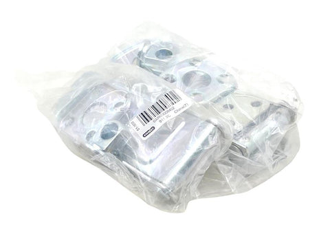 (Lot of 3) Stanley 51-1650 Safety Hasp Zinc Plated 4-1/2" Adjustable
