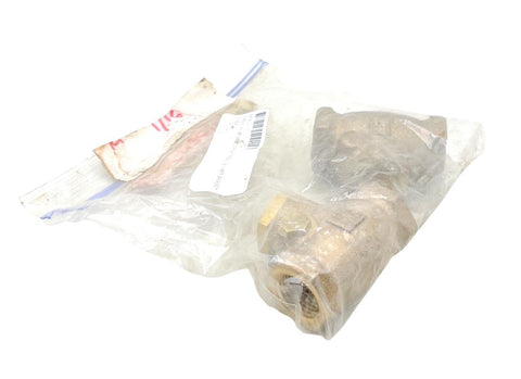 (Lot of 2) Milwaukee Valve 3/8" Swing Check Thread Valve FPT Brass