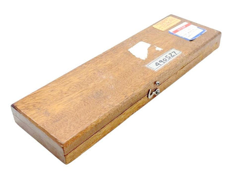 Jones & Lamson 490527 Precision Glass Scale Decimetric Series 0-20MM 0-8IN