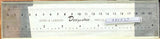 Jones & Lamson 490527 Precision Glass Scale Decimetric Series 0-20MM 0-8IN