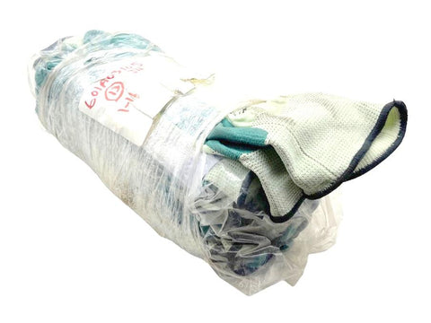 (Lot of 12) Showa 4500 Nitri-Flex Lite Green Coated Gloves Size 9/10