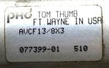 PHD Tom Thumb AVCF13 8" x 3" Pneumatic Cylinder Stainless Steel Threaded