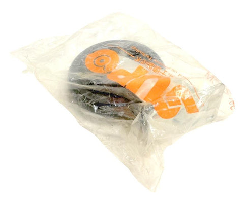 SUPO 28X20CM Swivel Caster Wheel Screw Mounted Black/Chrome